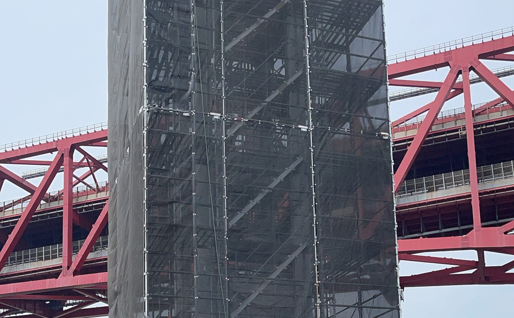 足場仮設及び付帯工事